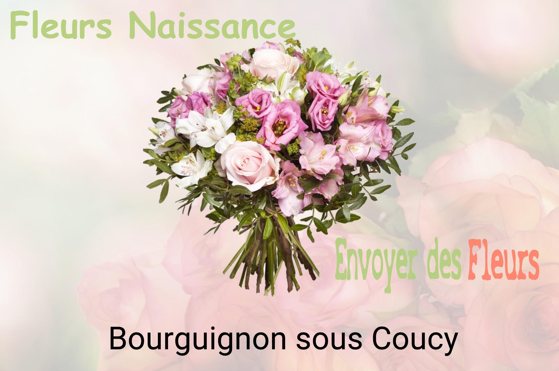 Bouquet de fleurs de naissance livré à Bourguignon-sous-Coucy