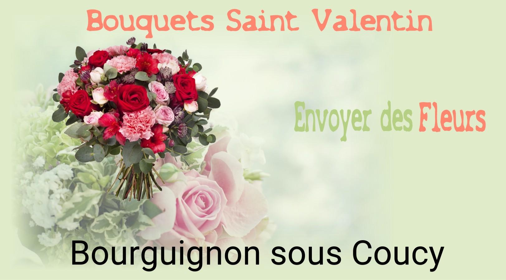 Roses de Saint-Valentin livrées à Bourguignon-sous-Coucy